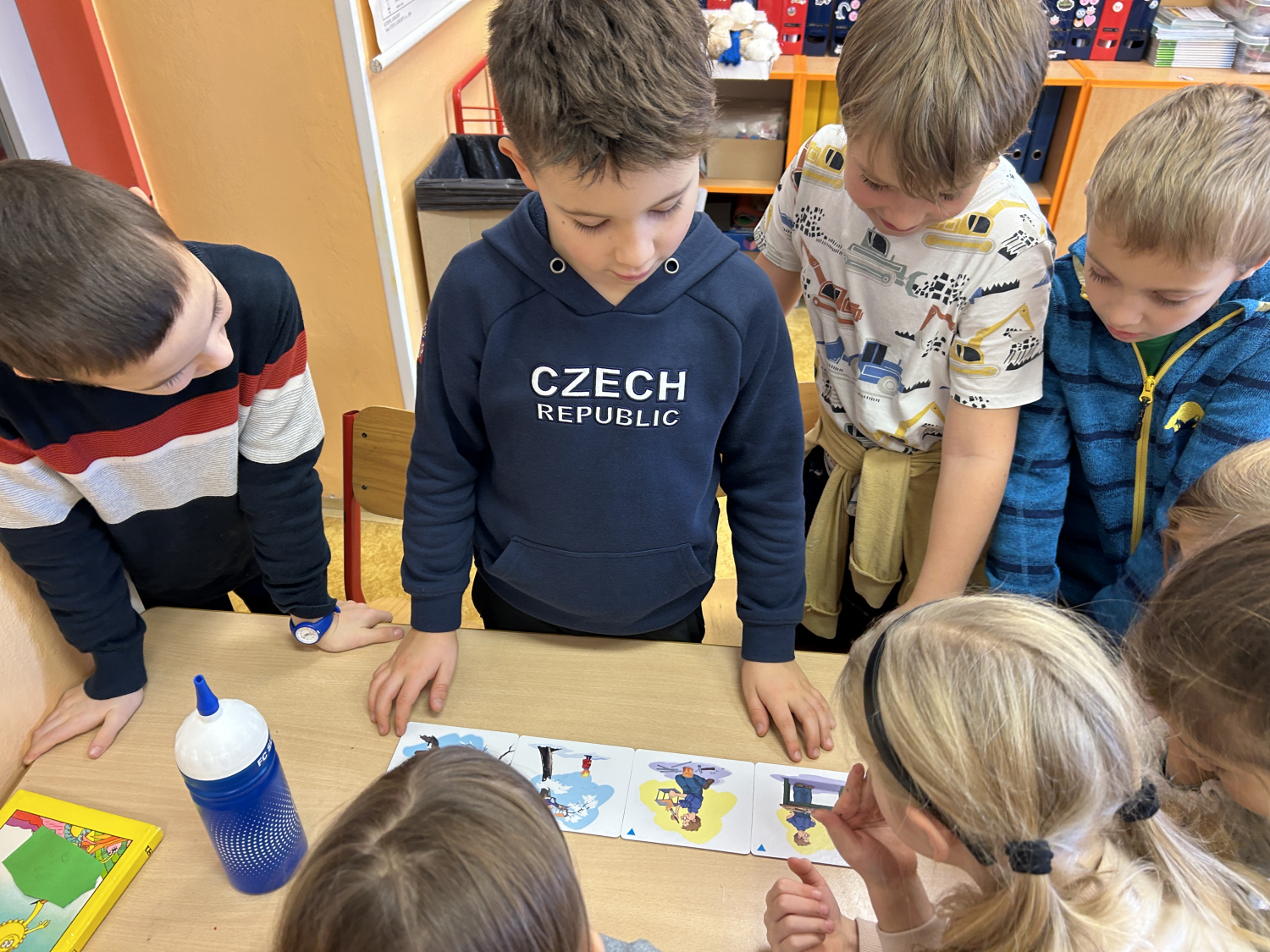 Reportážní foto - Pracujeme ve skupinách