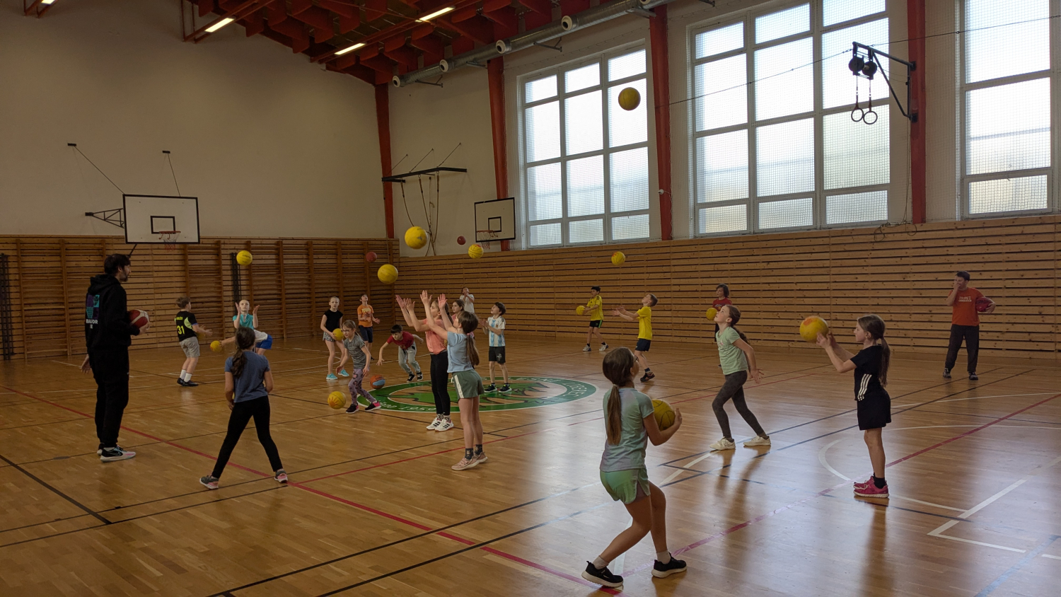 Trenéři do škol - Basketbal
