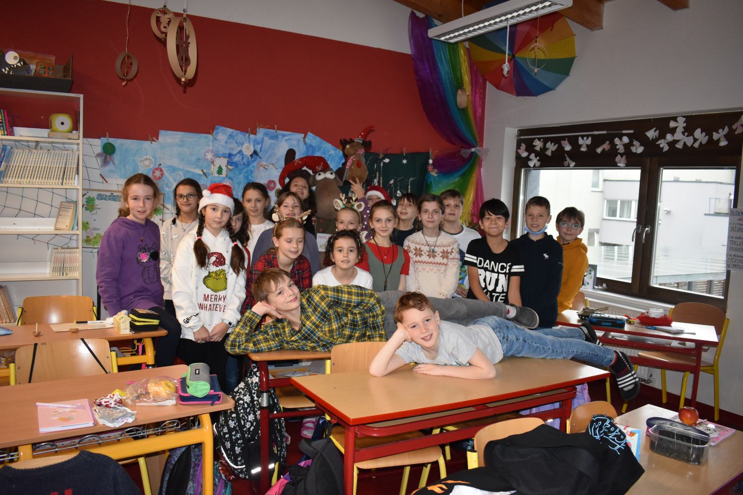 Reportážní foto - Advent - poslední školní den