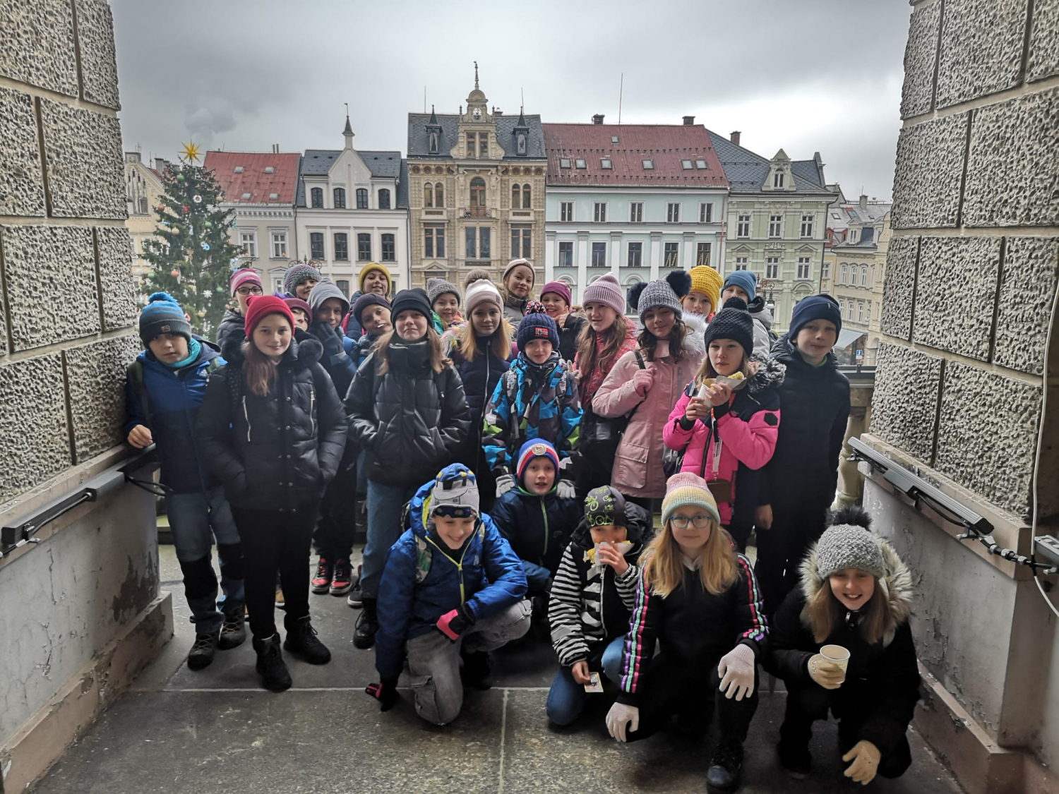 Reportážní foto - Návštěva adventních trhů a radnice