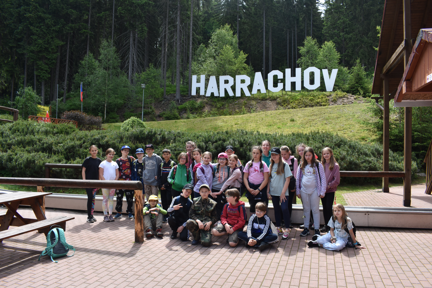 Reportážní foto - Pobyt v přírodě - My a Harrachov