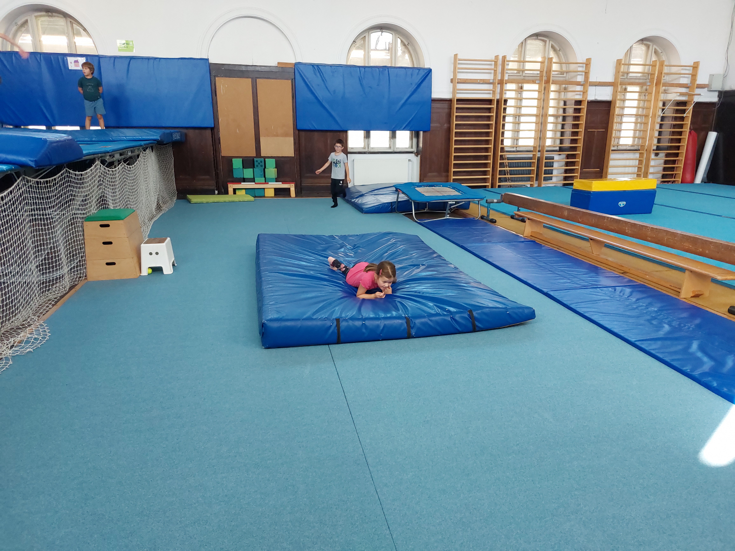 Reportážní foto - Trampolínové centrum