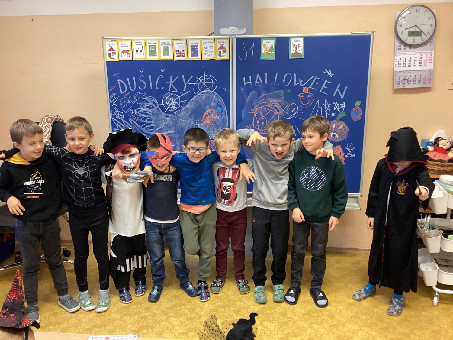 Reportážní foto - Strašidelné kostýmy