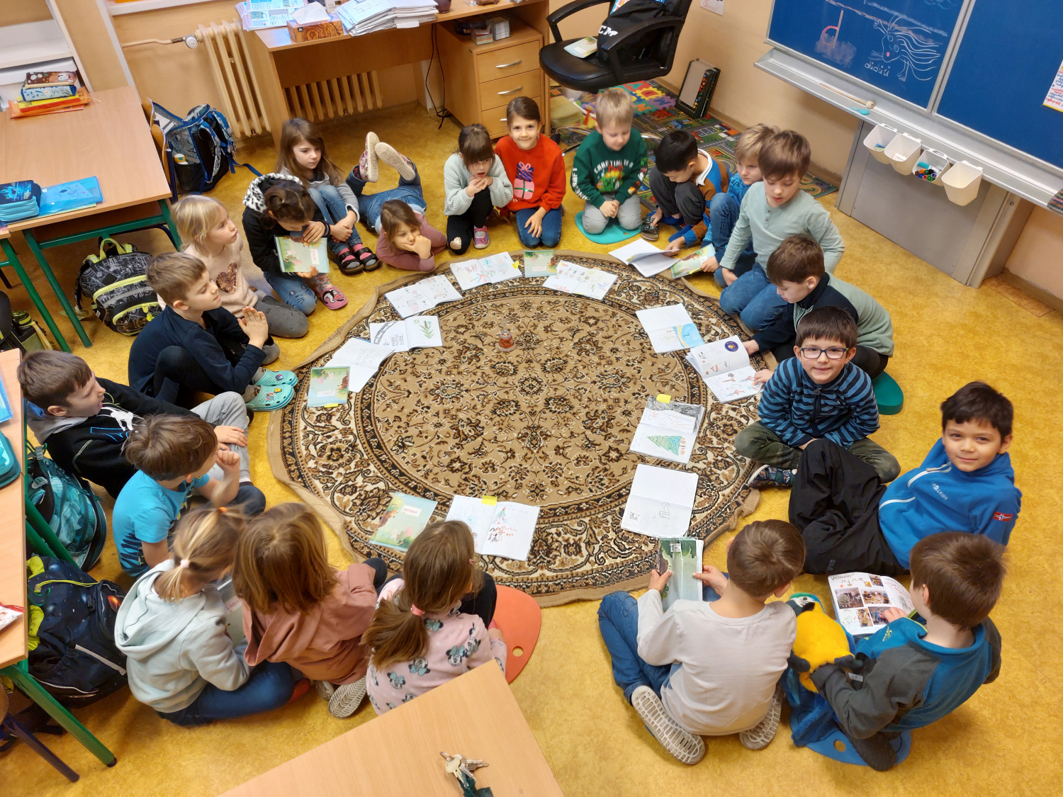 Reportážní foto - První školní den v novém roce