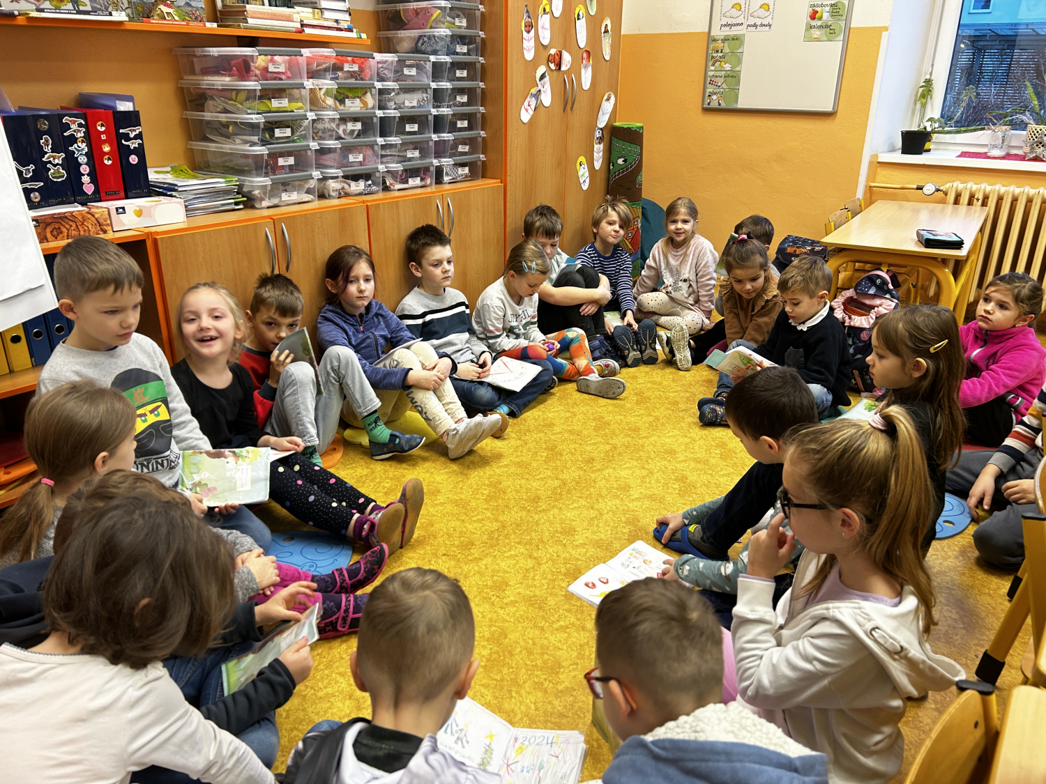 Reportážní foto - První školní den v novém roce