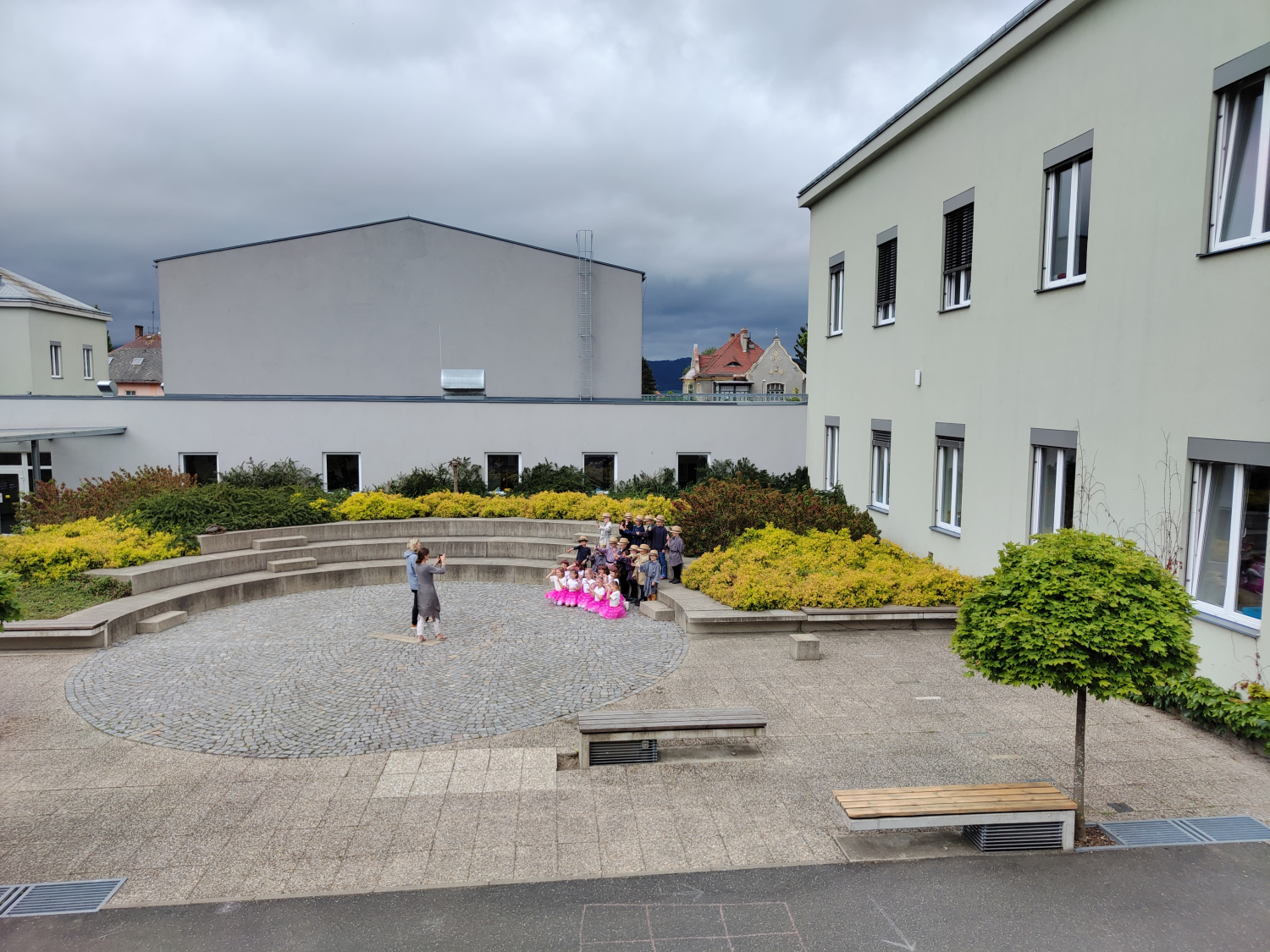 Reportážní foto - Připravujeme se na jarmark