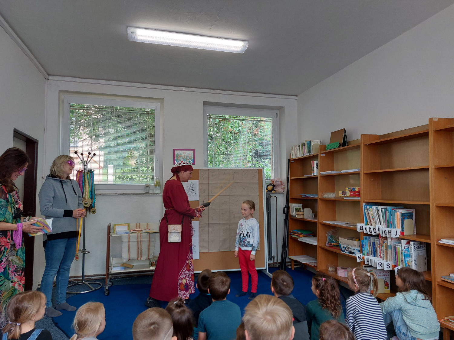 Reportážní foto - Pasování na čtenáře