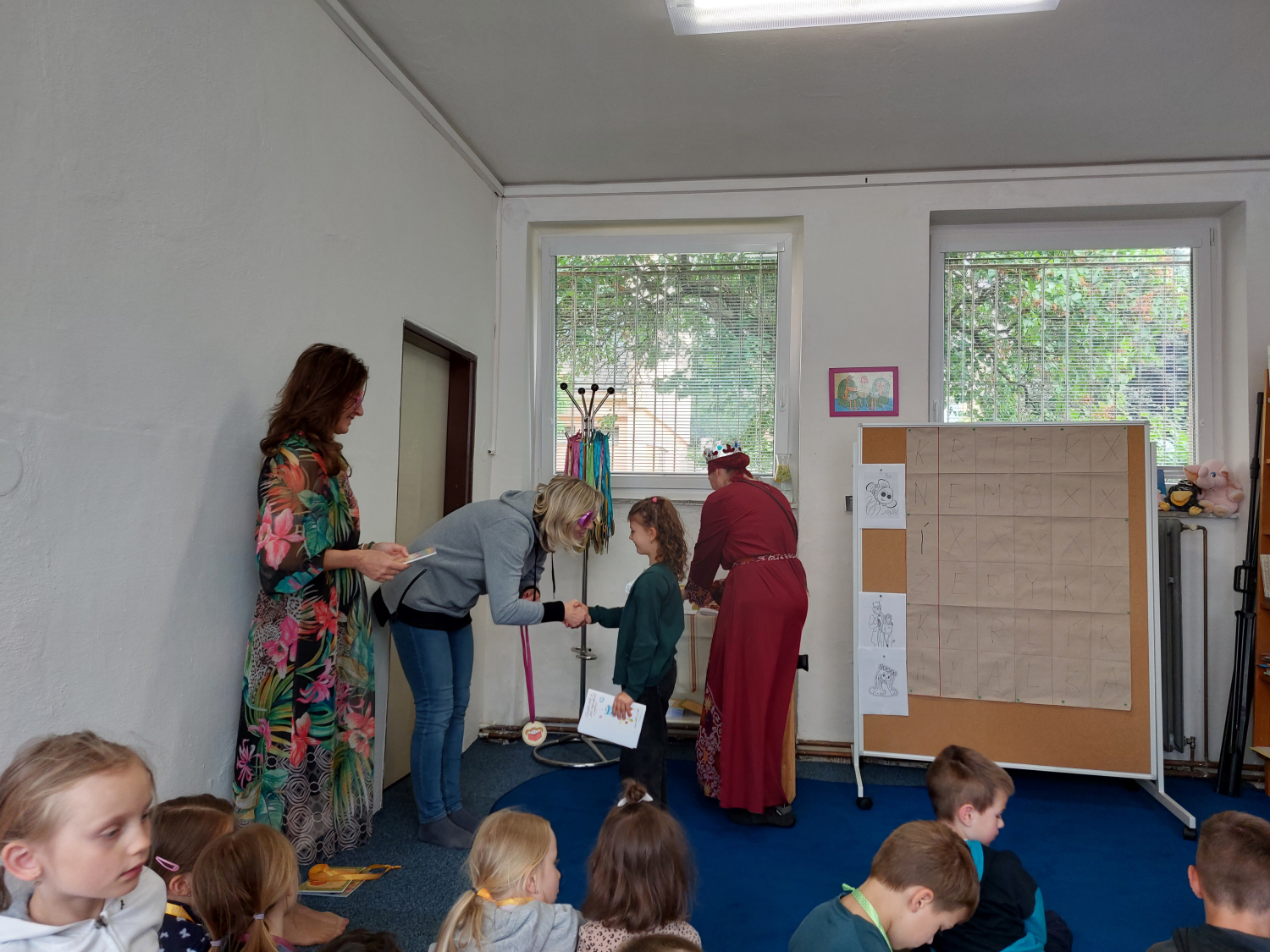 Reportážní foto - Pasování na čtenáře