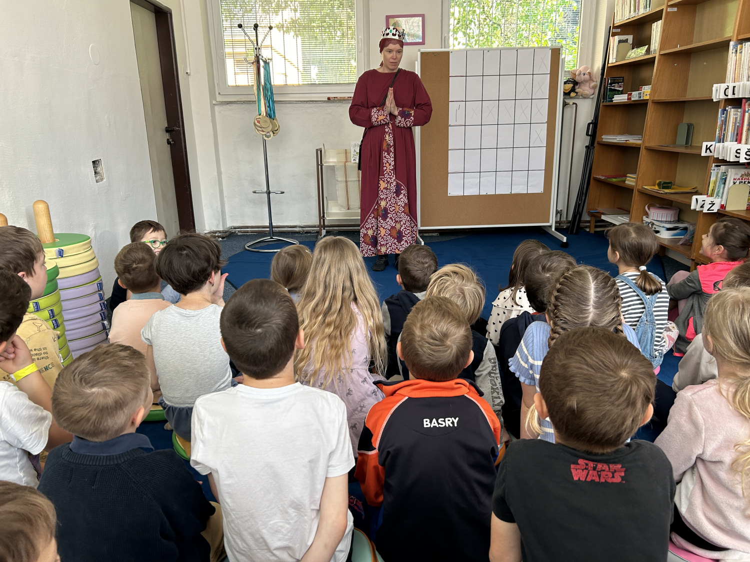 Reportážní foto - Pasování na čtenáře