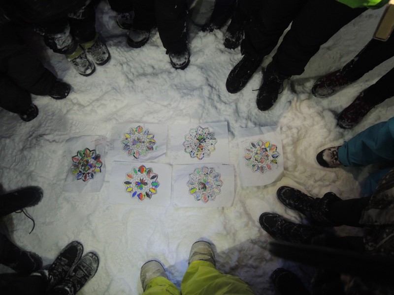 Noční hra Mandala