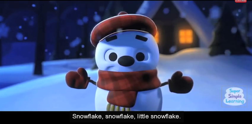 Make a snowflake! Make a snowflake!